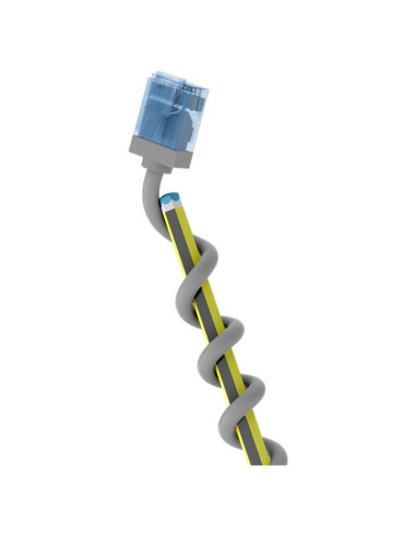 Cable Goobay 74219 Ultra-flexible Cat 6a Patch , Slim, U Utp, 0,15 M, Grey