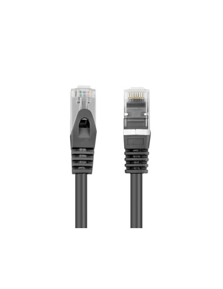 Lanberg Patchcord Rj45 Cat.6 Ftp 0.25m Czarny