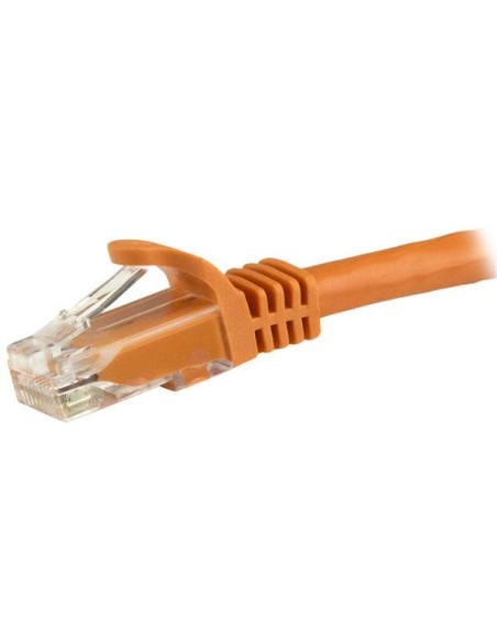 Startech Cable De Red Cat6 Utp Rj45 Snagless 1m Naranjaâ n6patc1mor
