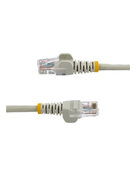 Cable 5m De Red Ethernet Cat5e Cabl Rj45 Sin Traba Snagless Gris