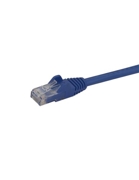 Startech.com Cable De 1,5m Cat6 Ethernet De Red Azul - Rj45 Sin Enganches - 24awg, 1,5 M, Cat6, U/utp (utp), Rj-45, Rj-45, Az...