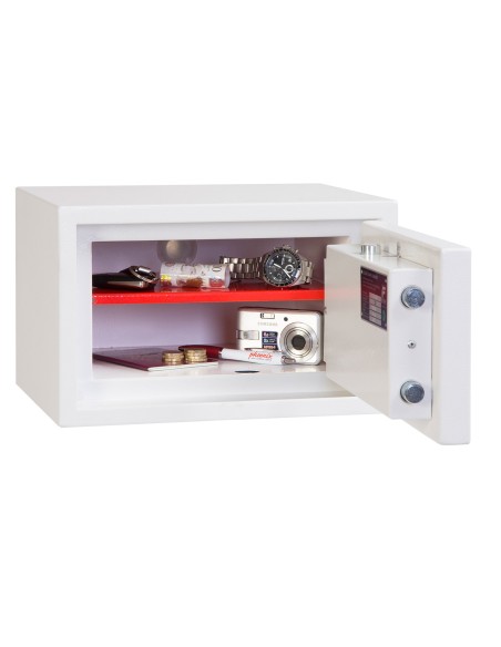 Phoenix Safe Co. Ss1181e Caja Fuerte De Superficie 7 L Acero Blanco