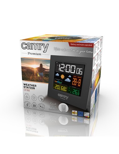 Estación Meteorológica Camry Cr 1166