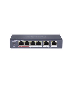 Switch Poe No Administrado Fast Ethernet De 4 Puertos...