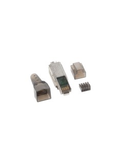 Lanberg Conector Rj45 Cat.6a Ftp 8p8c Sin Herramientas...