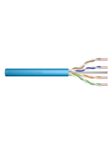 Cable Digitus Installation Cat.6a U/utp Dca Solid Wire Awg 23/1 Lsoh 100m Violet Foiled