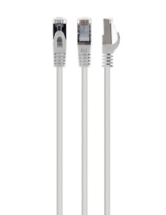 Gembird Pp6a-lszhcu-w-5m Cable De Red Blanco Cat6a S/ftp...