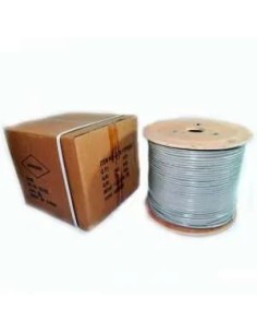 Pepegreen Bobina Ftp C6  305m  Rigido Lszh 23awg Pass...