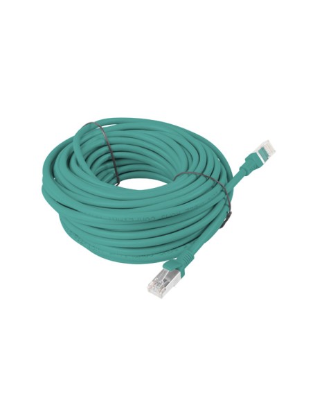 Lanberg Cable De Red Pcu5-10cc-1500-g,rj45,utp,cat 5e,15m,verde