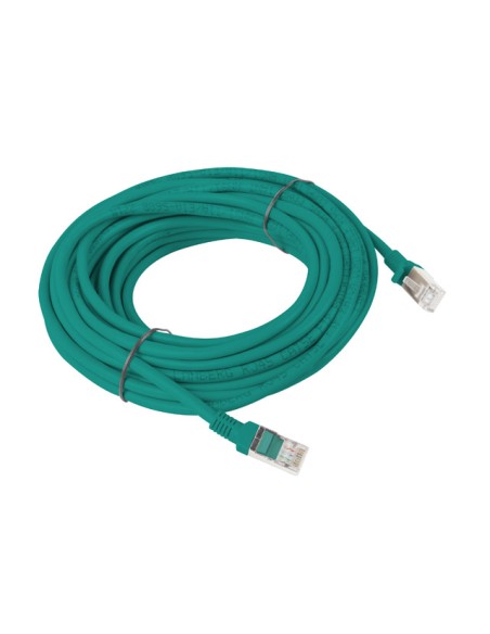 Lanberg Cable De Red Pcu6-10cc-1000-g,rj45,utp,cat 6,10m,verde