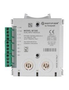 Notifier M720e Módulo Monitor Direccionable Con 2...