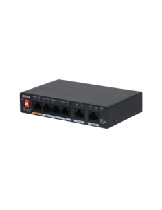 Switch Dahua Pfs3006-4gt-60 6x1000base-t Poe Ports 4 60...