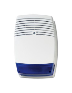 Carrier As619 Sirena De Exterior Autoalimentada Con...