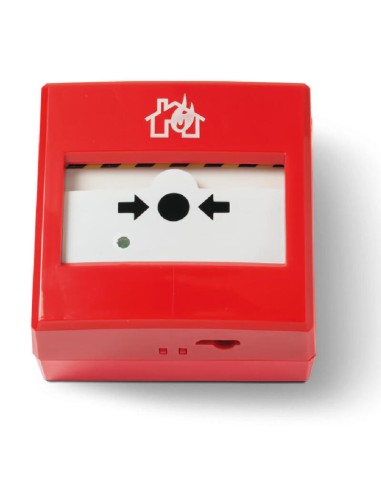 Inim Ic0021 Pulsador Convencional Rearmable Con...