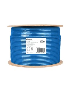 Ewent Im1223 Cable De Red Azul 100 M Cat6a U/utp (utp) 2