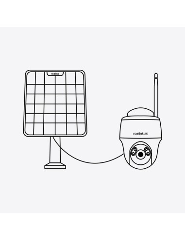 Cámara Ip Reolink Argus Pt 5mp Typ-c Negra...