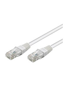 Goobay 68510 Cable De Conexiã³n Cat 5e, U/utp, Blanco, 7,5 M