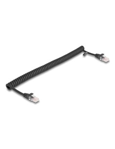 Delock 87992 Cable Rj45 En Espiral, Macho A Macho, Cat.5e...