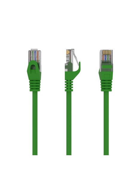 Cable De Red Gembird Utp Cat6 1.5m Verde  Pp6u-1.5m/g