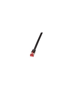 Logilink Flachcable De Red 2xrj45 U Ftp Cat6a 3.00m Negro