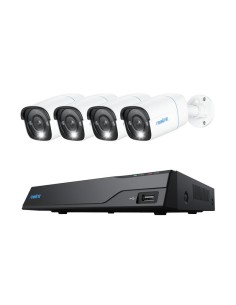 Reolink Nvs8-8mb4 Kit De Videovigilancia Alámbrico 8 Canales