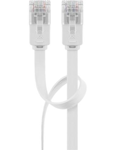 Goobay Cat5e Flat 5-1000 10.0m Cable De Red...