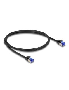 Delock 80227 Cable De Red Rj45 Cat.6a S/ftp Slim 1 M Negro 2
