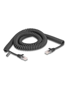 Delock 87994 Cable Rj45 En Espiral, Macho A Macho, Cat.5e...