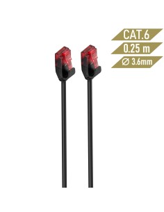 Ewent Cable Cat. 6 U/utp Slim Networking 0.25 M 2