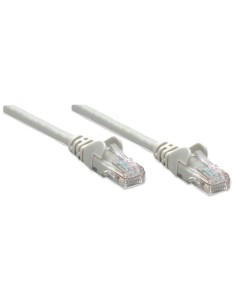 Intellinet Patchkabel Rj45 U/utp Cat5e 1.0m Hebelschutz Grau 2