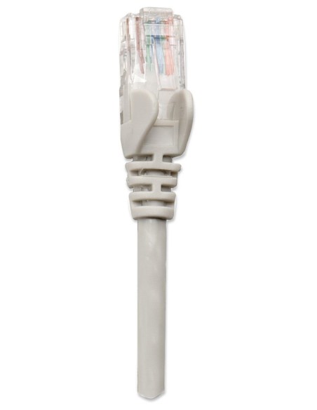 Intellinet Patchkabel Rj45 U/utp Cat5e 1.0m Hebelschutz Grau
