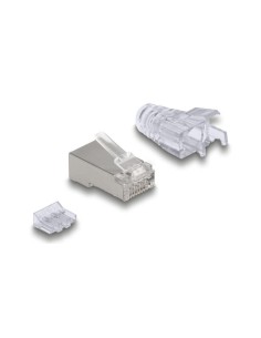 Delock Rj45 Modularer Mecker Cat.6a Con Knickschutztülle 2
