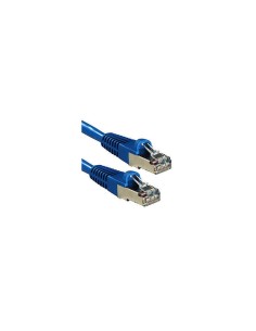 Cable Lindy Cat 6a S/ftp Lszh 15m Blue