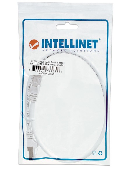 Intellinet Cat6, Sftp, 0.5m Cable De Red Blanco 0,5 M S/ftp [s-stp]
