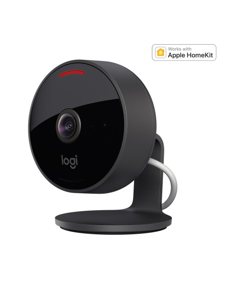 Logitech Circle View Camara De Videovigilancia Wifi Fullhd 1080p - Angulo De Vision 180âº - 2 Canales Audio - Microfono Y A...