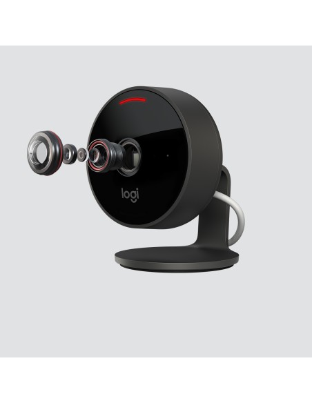 Logitech Circle View Camara De Videovigilancia Wifi Fullhd 1080p - Angulo De Vision 180âº - 2 Canales Audio - Microfono Y A...
