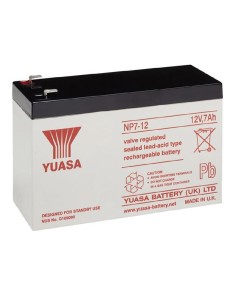 Notifier Ps-1207 Batería De 12v. Capacidad 7ah. Conexión...
