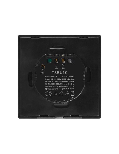 Sonoff Im190314018 Interruptor Táctil Wifi...