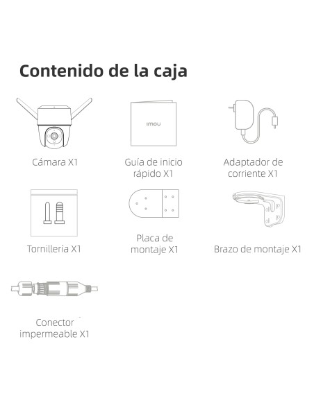 Camara Ip Wifi Imou Bullet Cruiser 1080p/wifi+ethernet/h265 Ipc-s22fp-0360b-imou