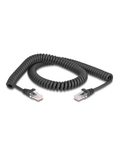 Delock 87993 Cable Rj45 En Espiral, Macho A Macho, Cat.5e...