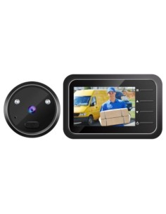 Mirilla Digital Escam C22 Hd Negro 2