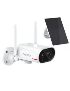 Cámara De Seguridad Ip Dekco Dc8l 3mp Panel Solar Visión...