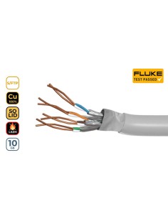 Bobina De Cable Rj45 Sftp Phasak Phr 660 Cat.6 305m Gris 2