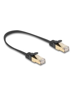 Delock Rj45 Cable De Red Plano Trenzado Cat.6a S/ftp... 2