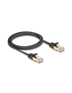 Delock Rj45 Cable De Red Plano Trenzado Cat.6a S/ftp... 2