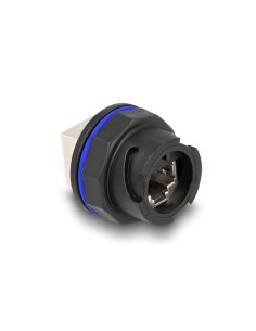 Delock 67048 Conector Empotrable Rj45 Cat.6a Negro 2