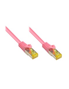 Good Connections Cable De Red M. Cat.7 Rohk. Magenta 1,5m