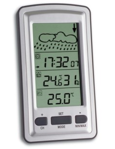 Tfa-dostmann 35.1079 Estación Meteorológica Digital Plata
