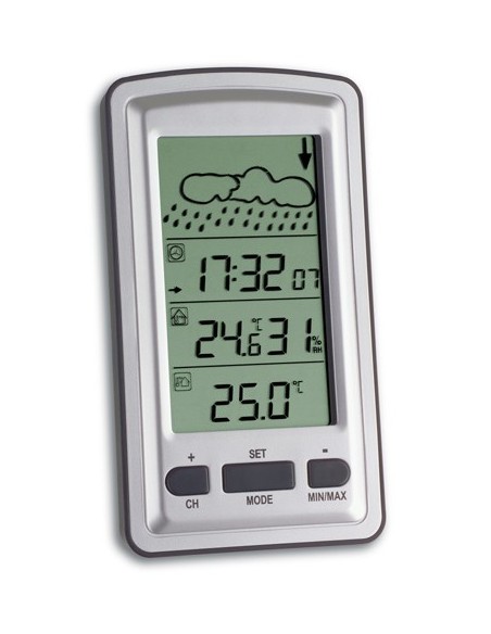 Tfa-dostmann 35.1079 Estación Meteorológica Digital Plata