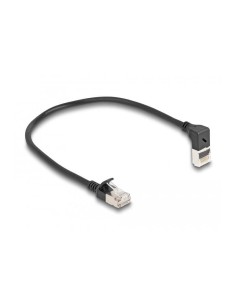 Delock Cable De Red Rj45 Cat.6a S/ftp Slim 90° Oben...